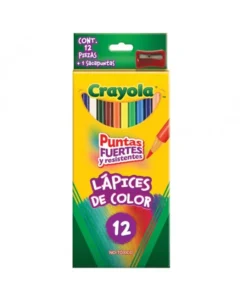 Caja colores redondos 12 pz CRAYOLA