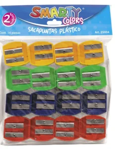 Sacapuntas de Plástico Rectangular Duo