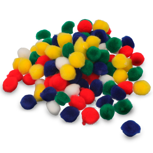 Pompones chicos 2pza x $1 SMARTY CRAFT