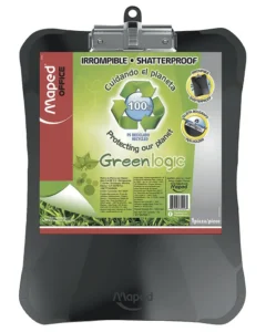 Tabla Agarrapapel T/Carta Negro Greenlogic MAPED