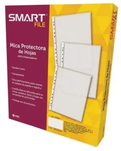 Mica protectora de hojas T/Carta SMART FILE