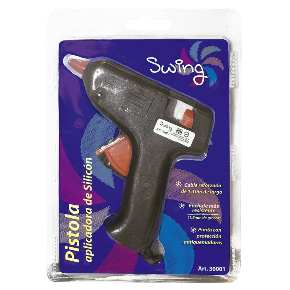 Pistola para Silicón Chica Negra Swing