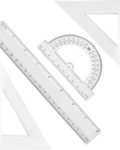 Juego de Geometría básico Transparente