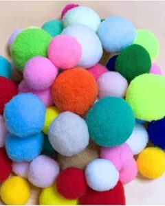 Pompones Medianos y Grandes C/PZA SMARTY CRAFT