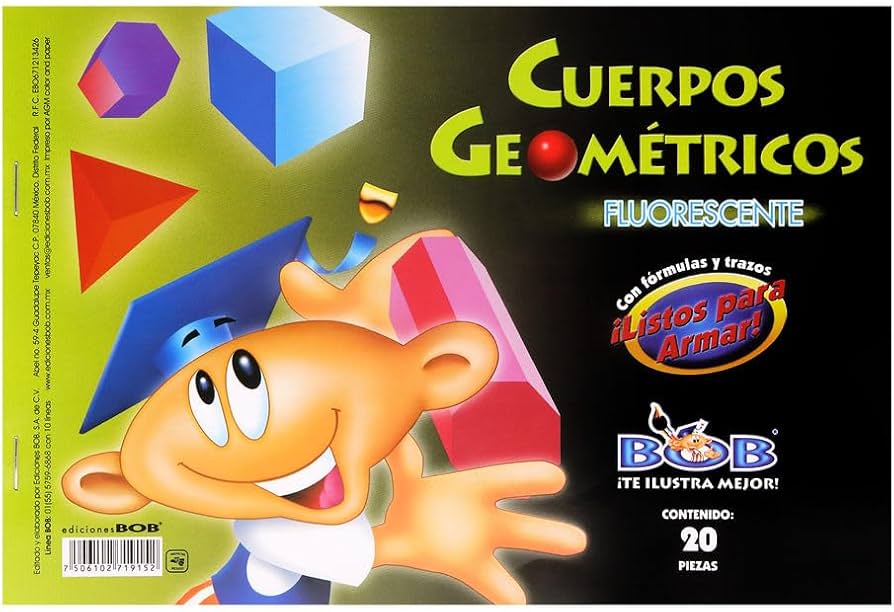 Cuerpo Geométrico en color fluorescente BOB