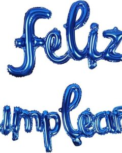 Globos Metálicos De Feliz Cumpleaños Multicolor