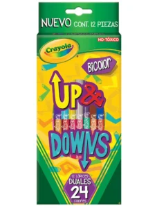 Caja 24 colores duales CRAYOLA