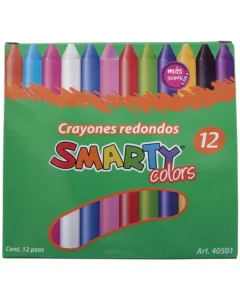 Caja crayones 12 piezas SMARTY