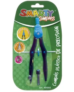 Compás plástico de precisión SMARTY COMPASS