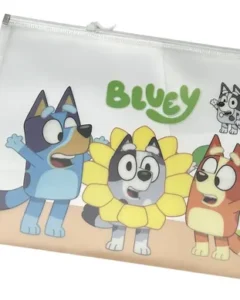 Carpeta de plastico escolar tipo ziploc personajes TX-06