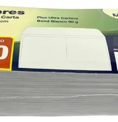 Sobre Blanco Para Carta T/Carta MAPASA