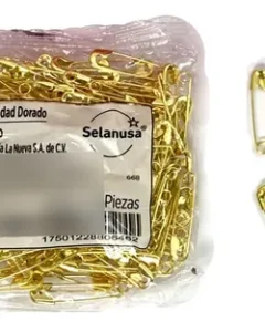 Alfiler de seguridad Dorado No. 3/0 SELANUSA 20x$5
