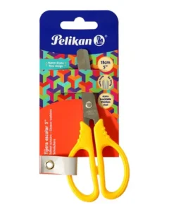 Tijera escolar 5″ punta roma PELIKAN