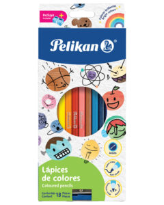 Caja colores 12 piezas PELIKAN