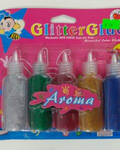 Pegadiamantina multicolor AROMA Glitter Glue