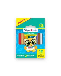 Caja colores cortos 12 pz  PAPER MATE