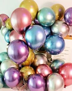 Globos latex multicolor 100pz