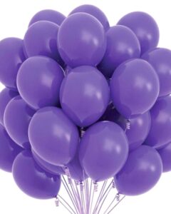 Globos de latex morado 50 pz