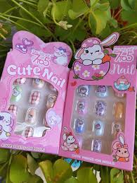 Set de 12 piezas de uñas para niña TALKLEÉ 125ZH77
