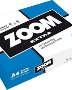 Paquete 500 hojas blancas ZOOM EXTRA