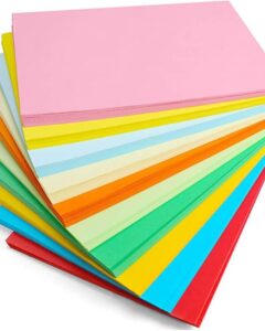 Hojas Tamaño Carta Multicolores