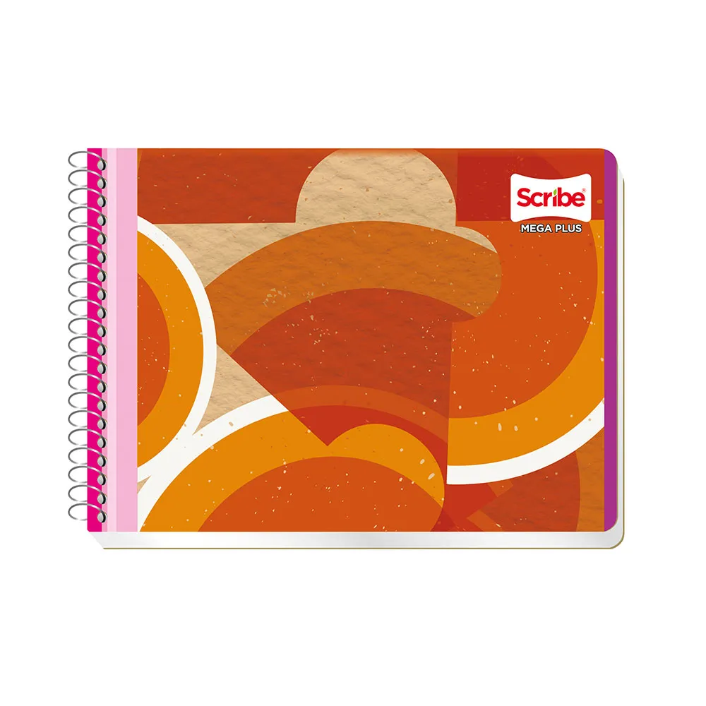 Cuaderno Italiano Scribe Mega Plus 100 Hojas