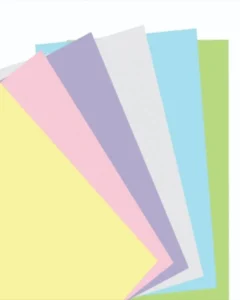 Hojas Tamaño Carta Colores Pastel