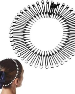 Diadema Circular Flexible para Cabello