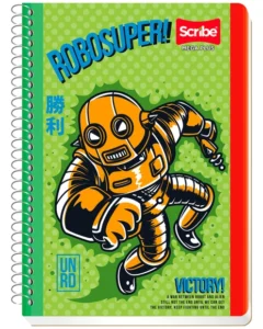 Cuaderno Forma Francesa Scribe Mega Plus Raya 100H