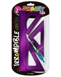 Juego de Geometría Neón Irrompible  Smarty