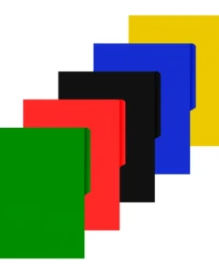 Carpeta T/Carta Multicolores folder
