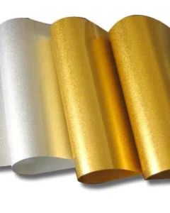Papel China metalico y fosforecente de 50 x 75 cm (pliego)