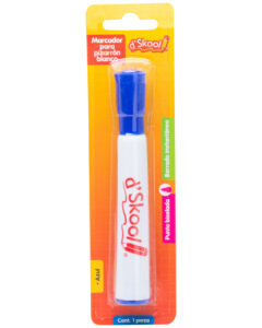 Marcador para Pizarrón Blanco d’Skool Azul