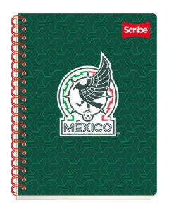 Libreta Profesional Scribe México Raya 100 Hojas