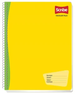 Libreta Scribe Escolar Plus Profesional 100 Hojas