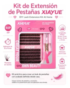 Kit de extensión de pestaña XIAYUE