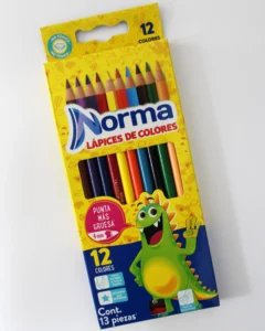 Colores Norma Redondos de 4.2mm 12 pz