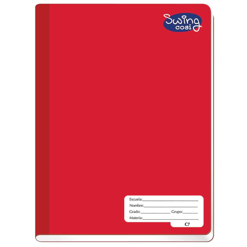 Cuaderno Profesional Cosido de 100 Hojas Swing Cosi Doble Raya