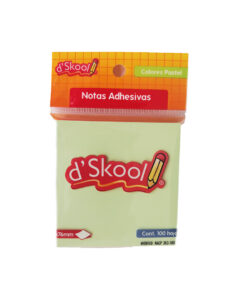Notas Adhesivas d’Skool Colores Pastel 100 Hojas