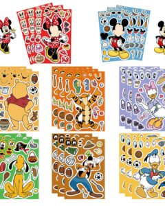 Plantilla de sticker de personajes