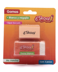 Paquete Goma Blanca y Migajón D´Skool