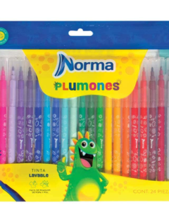 Plumines 24 piezas NORMA