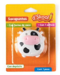Sacapuntas d’Skool Vaca con Deposito