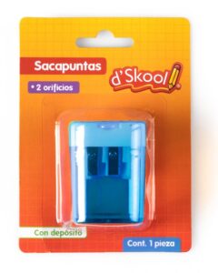 Sacapuntas con deposito d’Skool 2 orificios