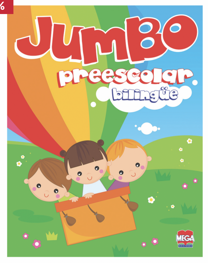 Libro de Actividades Jumbo Larousse Preescolar Bilingüe