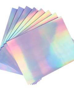 Papel Adhesivo Holográfico tamaño A4