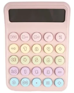 Calculadora Básica Color Pastel