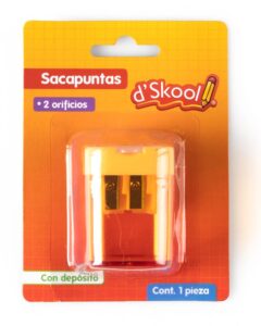 Sacapuntas de 1 orificio d’Skool con Deposito